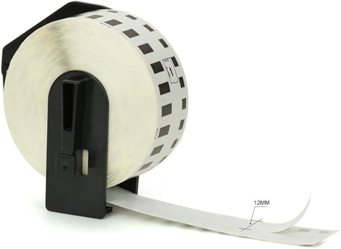 Brother DK Series Non-adhesive Continuous Paper Tape Roll