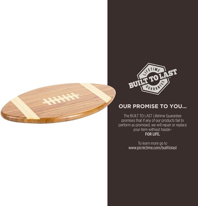PICNIC TIME NCAA Minnesota Golden Gophers Touchdown! Bamboo Cutting Board
