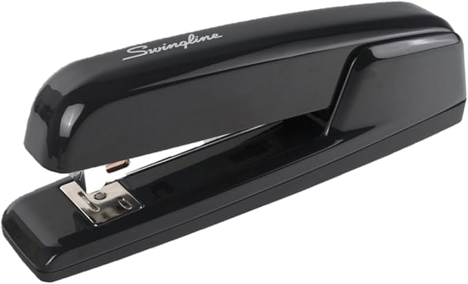 Swingline Stapler,30 Sheet Capacity,747 Business Stapler,Jam Free,Anti-Microbial,Metal,Black (74741),(Pack of 12)