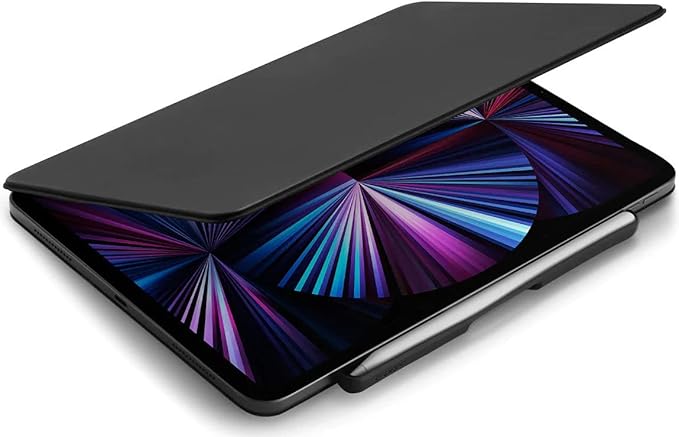 Spigen for Apple Pencil Pro Holder, 2nd Gen, Lenovo Yoga Pen, Galaxy S Pen, Compatible with Magic Keyboard, Smart Keyboard, Smart Folio, Remarkable 2 and Other Magnetic iPad Cases, Black