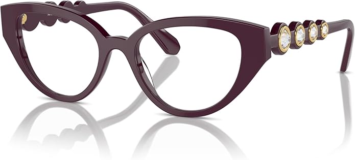 Swarovski womens Sk2024 Cat Eye Prescription Eyewear Frames