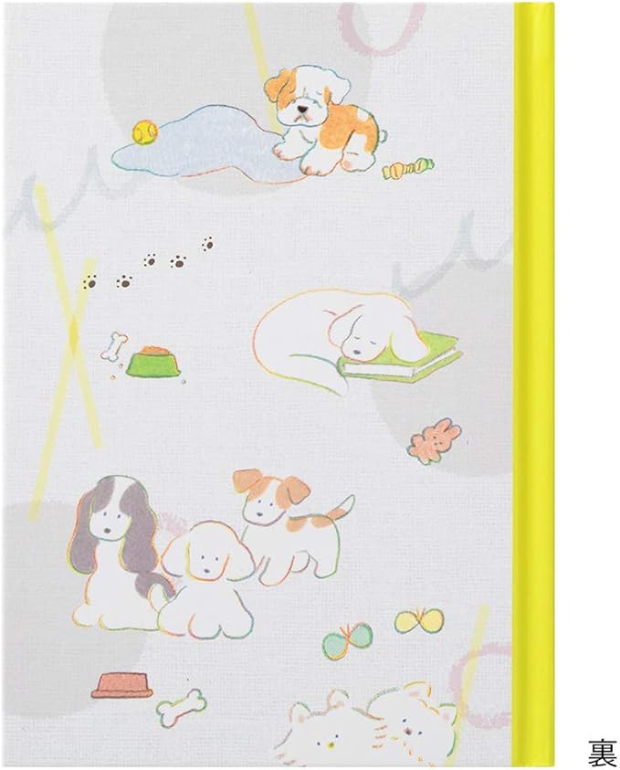 Midori 12885006 Diary, Dog Pattern