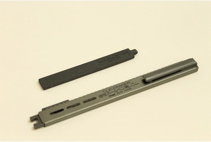 Pentel XZE33-N Click Eraser Holder Eraser, Oil-Based Ballpoint Pen Eraser, XZE33-N