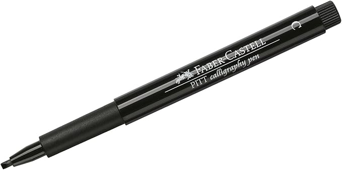 Faber Castell 167599 2.5 mm "B Pitt Artist" India Ink - Black