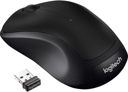 Logitech Wireless Mouse M310 (Black) (Renewed)