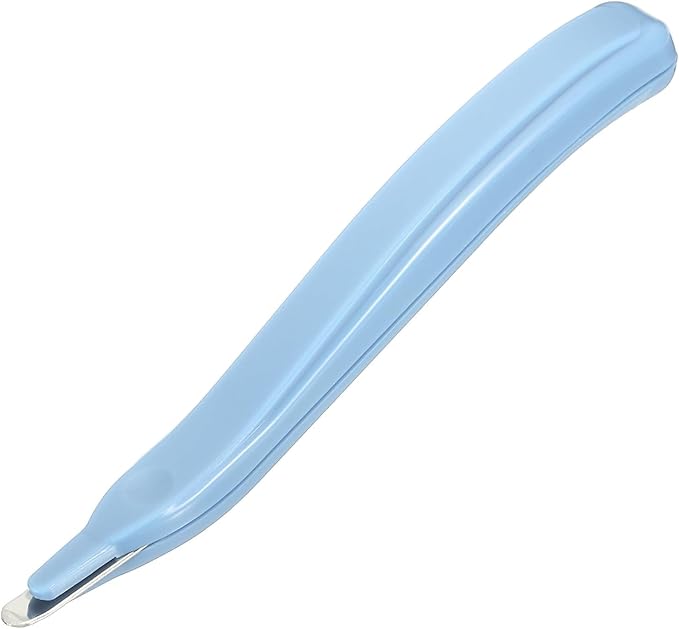 Staple Remover Professional Magnetic Staple Remover Puller Staples Remover Staple Removal Tool for School Office Home (Light Blue)