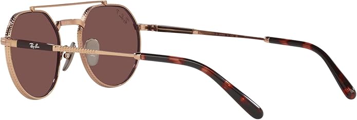 Ray-Ban Unisex Rb8265 Jack II Titanium Round Sunglasses