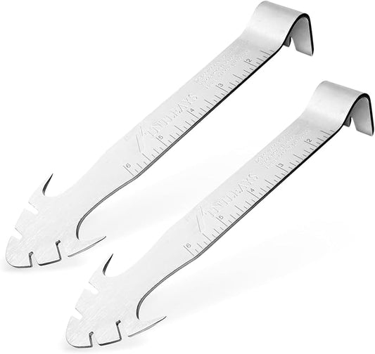 Staple Shark, Multi-Functional Staple Remover and Puller for Electrical, Construction, and Cable Staples - The Ultimate Tool for DIY Enthusiasts and Gifts for Men (2 PCS)
