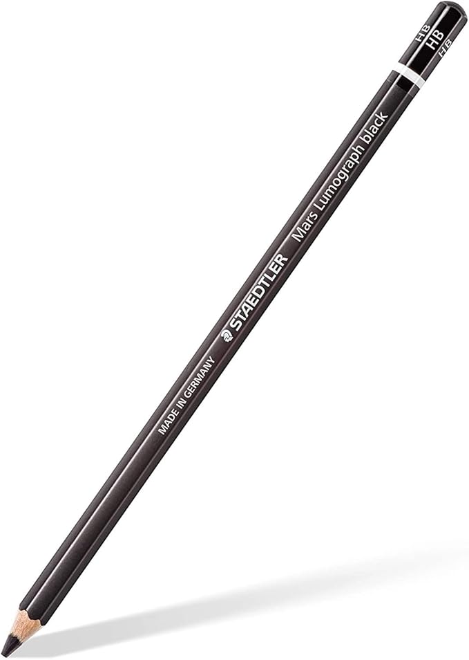 2 Pack Drawing or sketch pencils Wood (100B G6)