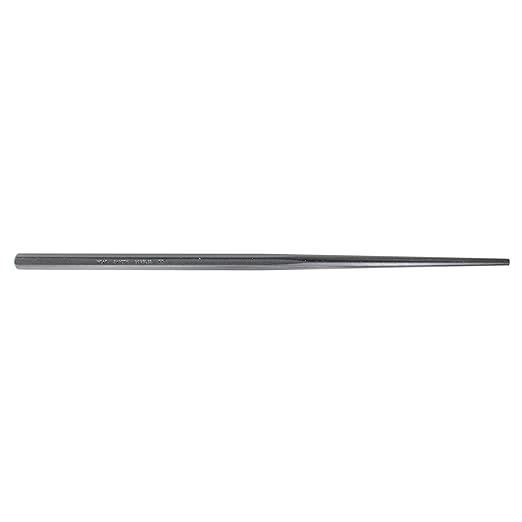 Mayhew Tools 22006 Extra-Long Aligning Line-Up Punch, 3/16" x 12", Black Oxide Finish
