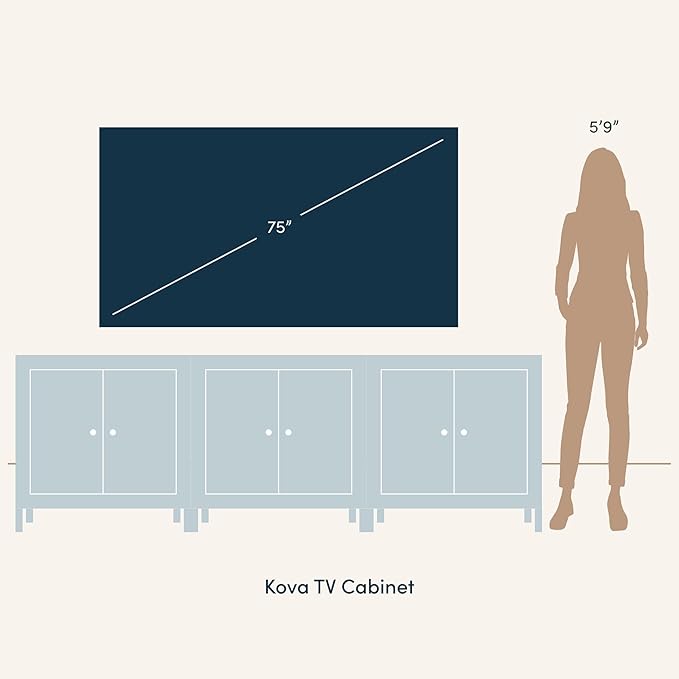 Nathan James Kova Rattan Wood Accent Sideboard Storage Cabinet TV Stand with Matte Metal Frame, Adjustable Shelves and Cane Doors, for Hallway, or Living Room, Light Oak/Cane/Black, Set of 3