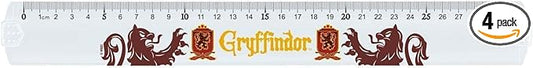 Maped - Unbreakable tracing kit - 4 pieces - 30 cm ruler + 60° square / 21 cm + 45° square / 21 cm + 180° protractor base 12 cm - Harry Potter
