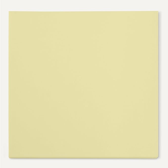 Amazon Basics Square Sticky Notes, Self-Stick Pads, 3 x 3 inches, Yellow, 18-Pack, 100 Sheets per Pad