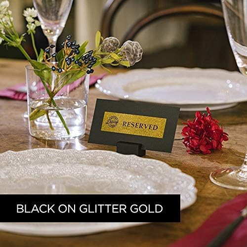 Brother P-touch TZe-M851 Black Print on Premium Matte Gold Laminated Tape 24mm (0.94”) wide x 8m (26.2’) long