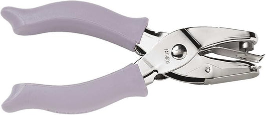 Fiskars 23527097J Circle Hand Punch, 1/4 Inch, Purple