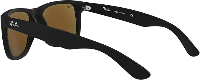 Ray-Ban unisex-adult Rb4165f Justin Low Bridge Fit Rectangular Sunglasses