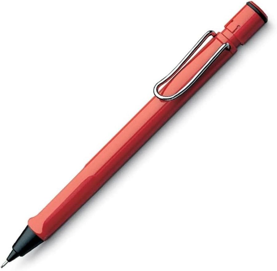 LAMY Safari Red 0.5mm Mechanical Pencil (L116)