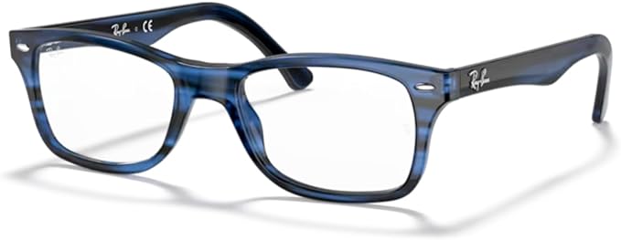 Ray-Ban RX5228 Square Eyeglasses for Men for Women +BUNDLE with ACCESSORY EYEWEAR KIT