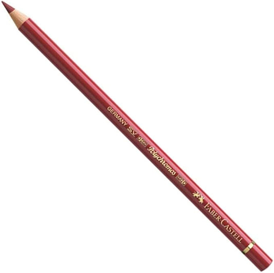 Faber-Castell Polychromos Artists' Single Pencil - Colour 217 Middle Cadmium Red