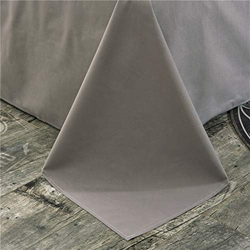 WenBags Lightweight Waterproof Flat Sheet 90 * 98 Inches King Size-Mattress Protector for Bed & Couch, Pet Hair Resistant Cover Ideal for Dogs & Cats, Perfect for Hotels & Hospitals(Gray)