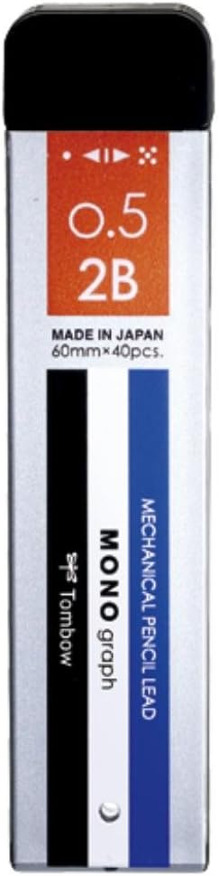 Tombow Pencil R5-MG2B01 00026751 Sharp Lead Monogram MG0.52B Mono