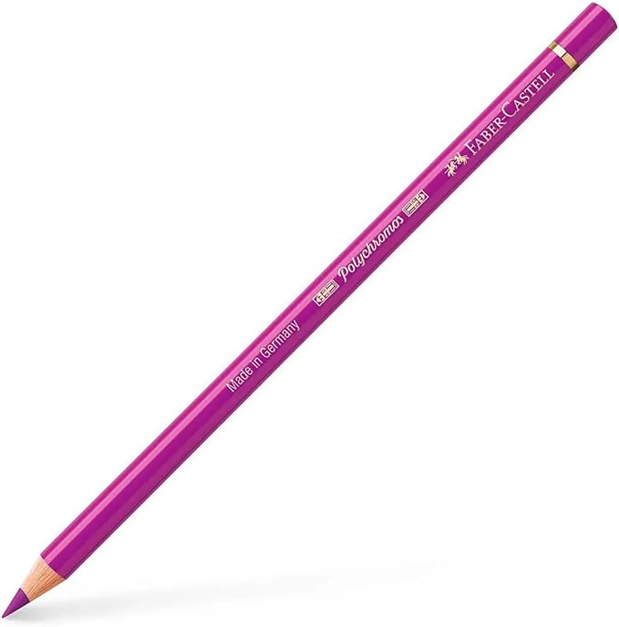 Faber-Castell Polychromos Artists' Single Pencil - Colour 134 Crimson