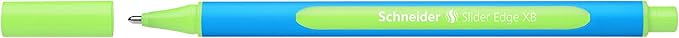 Schneider Slider Edge XB Ballpoint Pen, Box of 10, Light Green (152211)