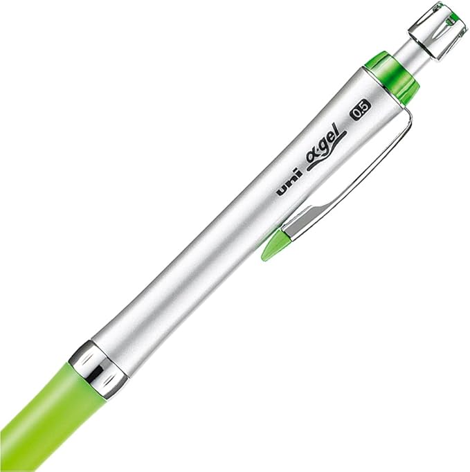 Uni Alpha-Gel Mechanical Pencil 0.5mm, YellowithGreen (M5807GG1P.5)