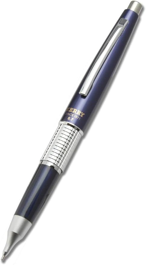 Pentel Sharp Kerry Automatic Pencil, 0.7mm Lead Size, Blue Barrel, 1 Pen (P1037C)