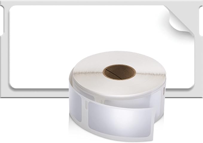 DYMO Authentic LW Multi-Purpose Labels DYMO Labels for LabelWriter Printers Great for Barcodes 1" x 2-1/8" 1 Roll of 500