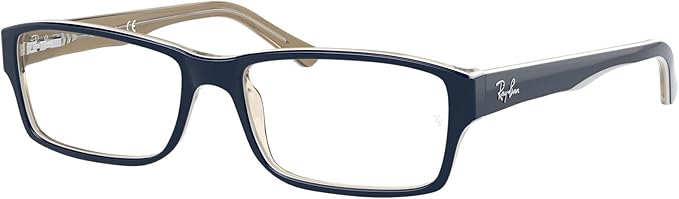 Ray-Ban Unisex Rx5169 Rectangular Prescription Eyeglass Frames