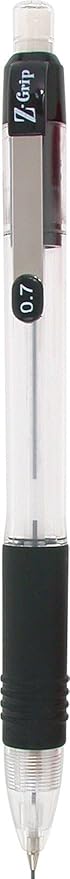 Zebra Pen Z-Grip Mechanical Pencil, 0.7mm Point Size, HB #2 Graphite, Assorted Grip Colors, 5-Count (Pack of 3)