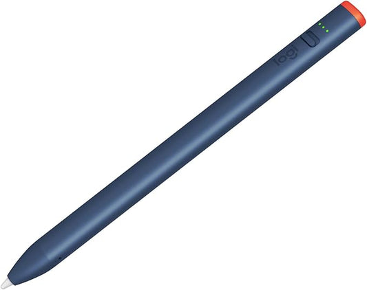 Logitech Crayon Digital Pencil for iPad (iPad Models with USB-C Ports) Featuring Apple Pencil Technology, Anti-Roll Design, and Dynamic Smart Tip (Renewed)