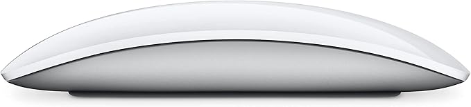 Apple Magic Mouse (Wireless, Rechargable) - Silver (Renewed)