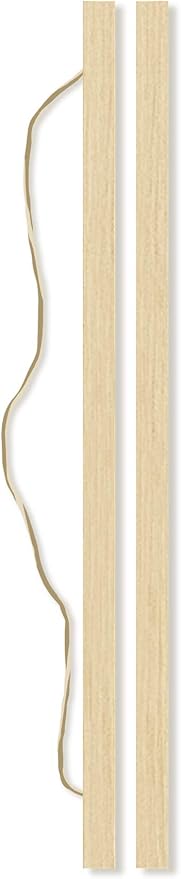 Trends International Disney Beauty And The Beast - Group Wall Poster, 22.375" x 34", Premium Print and Beechwood Hanger Bundle