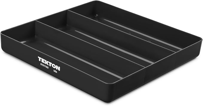TEKTON 3-Compartment Organizer Tray (Black) | OTD11103 | Made in USA