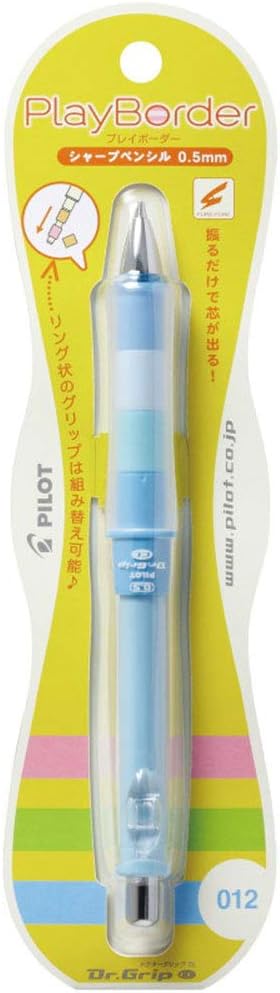 Pilot Mechanical Pencil Dr. Grip CL Play Boader, 0.5mm, Aqua Blue (HDGCL-50R-PAL)