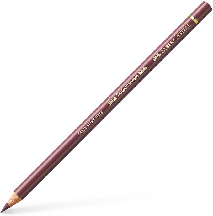 Faber-Castell Polychromos Artists' Single Pencil - Colour 169 Caput Mortuum