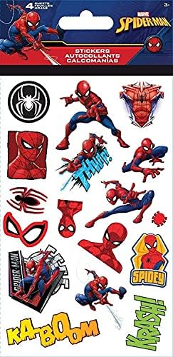 Spiderman Backpack and Lunch Bag Set - Marvel School Supplies Bundle with Stickers, Water Bottle, and More