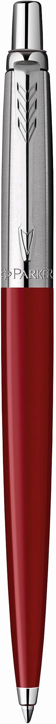 Parker Jotter Originals Ballpoint Pen Classic Red Finish Medium Point Blue Ink 1 Count