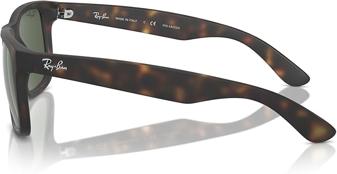 Ray-Ban unisex-adult Rb4165f Justin Low Bridge Fit Rectangular Sunglasses