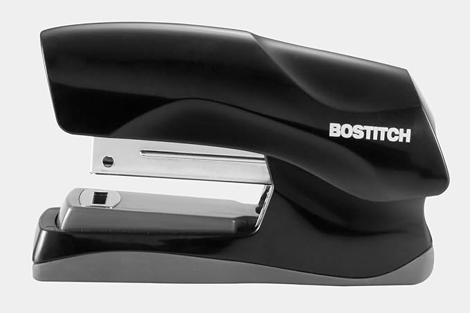 Bostitch Office Heavy Duty 40 Sheet Stapler with 1250 Staples & Claw Remover, Small Stapler Size, Fits into The Palm of Your Hand, Value Pack, Red (B175-BLK-VP