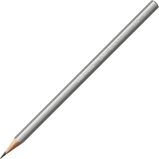 Caran D'ache Grafwood Graphite Pencil - H (775.261)