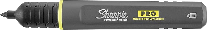 Sharpie Pro Permanent Marker, Fine Point, Black, 12 Count (2017818)
