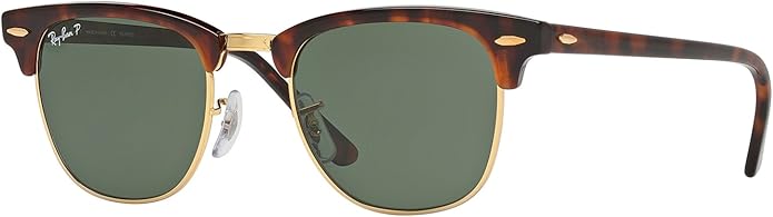 Ray-Ban RB3016 CLUBMASTER Sunglasses For Men For Women +BUNDLE with ACCESSORY EYEWEAR KIT