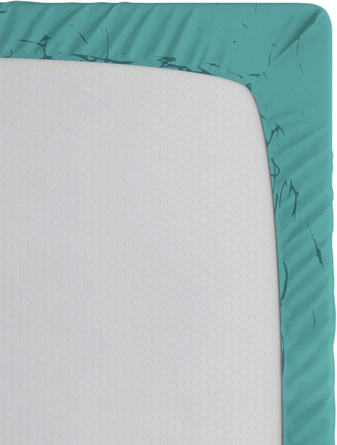 Ambesonne Chihuahua 2 Pack Fitted Sheet, Life is Better with a Chi, Bed Cover All-Round Elastic Deep Pockets 2 Pieces, Package Contains 2 Queen Size Fitted Sheets, Seafoam Taupe and White