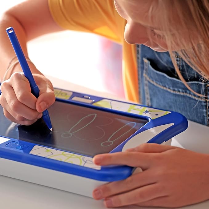 Boogie Board Sketch Studio Kids Authentic Drawing Tablet Activity Kit Includes 10 inch Reusable Drawing Board with Erase-Lock, Drawing Templates and Stylus for Kids Ages 4+