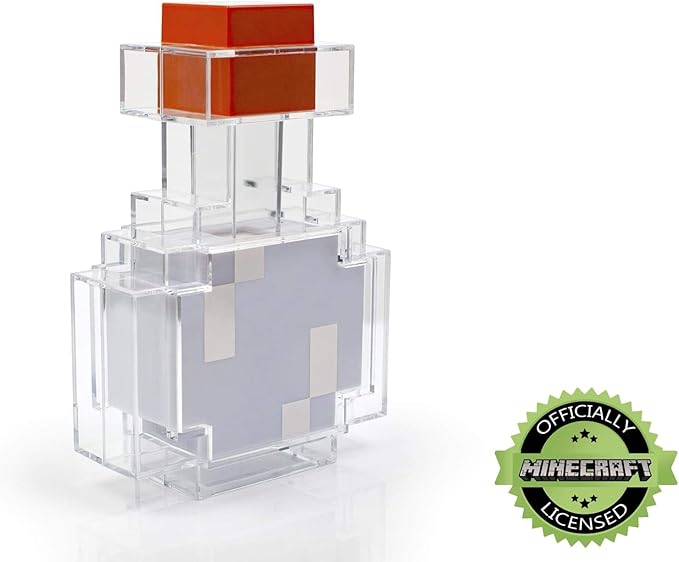 Minecraft Potion Bottle Color-Changing LED Desk Lamp | 7 Inch Night Light