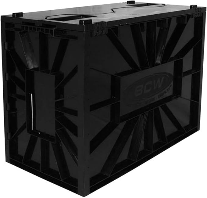 BCW Starter Comic Book Storage Kit | Storage Box, Partitions, Resealable Acid-Free Bags, Comic Backing Boards | Organize Modern Comics | Heavy Duty Comic Bags and Boards | Comic Collectors Essential