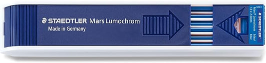 Staedtler Mars Carbon Lead, 2mm, Blue, 12 Lead (204-3)